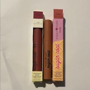 Set- Tarte Sugar Rush Velvet Liquid Lipstick - Sprinkle& frosting color